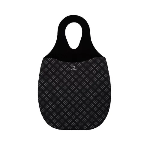 Lixeira Em Neoprene Para Câmbio De Carro Diamante Preto