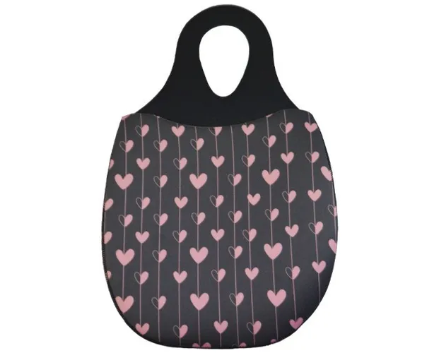 Lixeira Em Neoprene Para Câmbio De Carro Pink Love