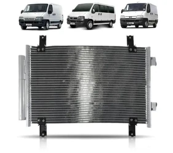 radiador de ar condicionado fiat ducato 2.3