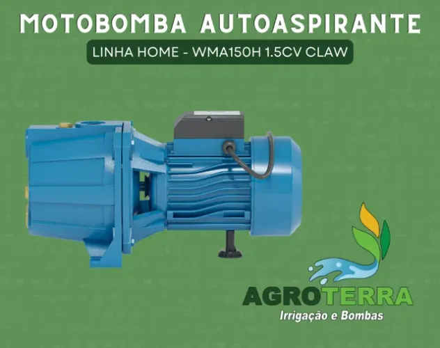 Motobomba Auto Aspirante Claw
