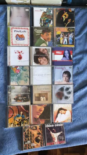 Lote de cds mpb Lenine Rosângela Poro Pato Fu Rita Lee