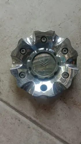 Calotinha cromada Roda Verde C-V41-C