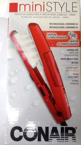 Prancha Portátil Conair Ministyle, Vapor,tecnologia Cerâmica