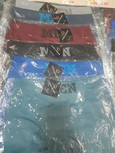 Kit 5 Cuecas Box G/GG Adulto Masculina MEN Lisa