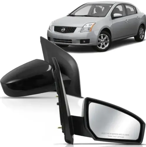 Retrovisor Nissan Sentra 2007 2008 2009 Elétrico