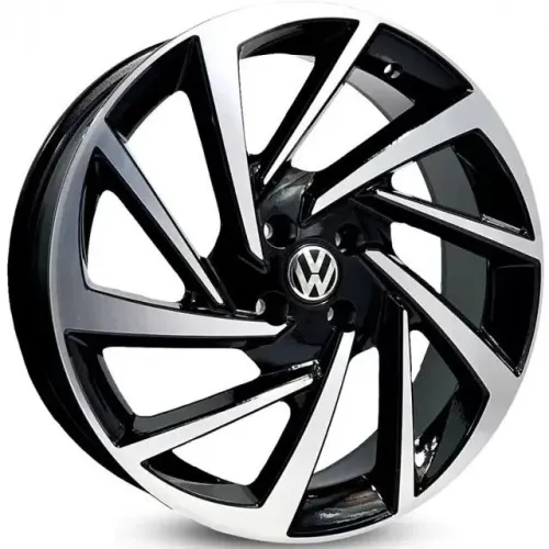 Roda Aro 17 Mod. Volkswagen Polo 2018 17x7 4x100 Et38 R93 - Krmai