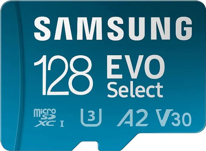 Samsung Evo Select Microsd-memory-card + Adapter, 128gb
