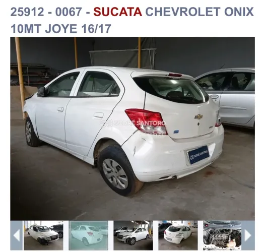 Sucata Onix Joy  1.0 2017 