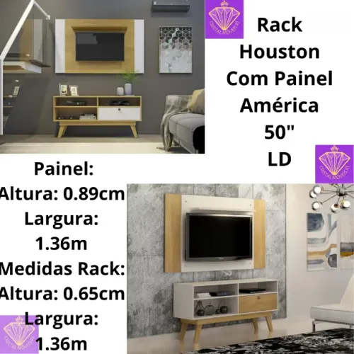 Rack Houston Com Painel América 50? LD