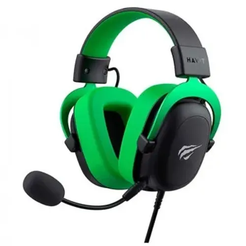 Headset Gamer Havit H2002D, Drivers 53mm, Microfone Plugável, P2, PC, PS4, XBOX ONE, Preto