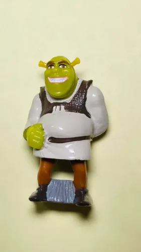 Shrek Terceiro - miniatura altura 5 cm - da coleção do Kinderovo / Kinder Ovo - boneco