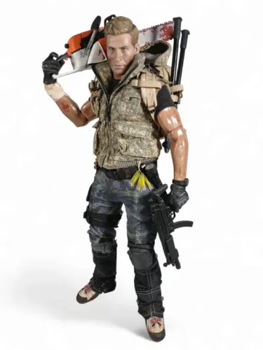Boneco Soldado militar 1/6 sobrevivente