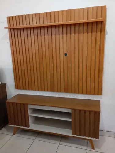 Rack para TV com Painel.