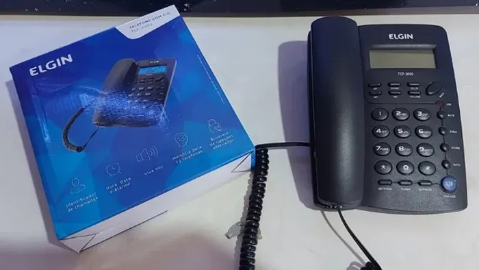 Telefone com fio - Elgin - TCF 3000