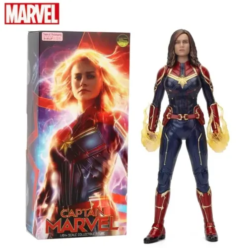 Boneco Figura Capitã Marvel crazy toys 29.5 cm