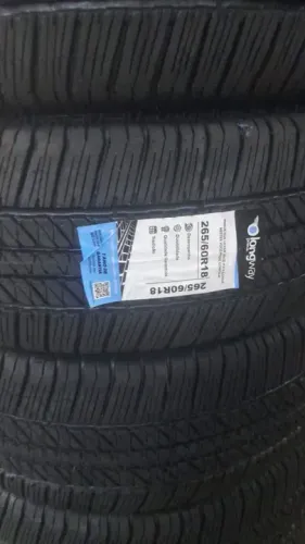 Pneu 265 70 16 Remoldado Inmetro Garantia Pickup Hilux Bridgestone Dueler