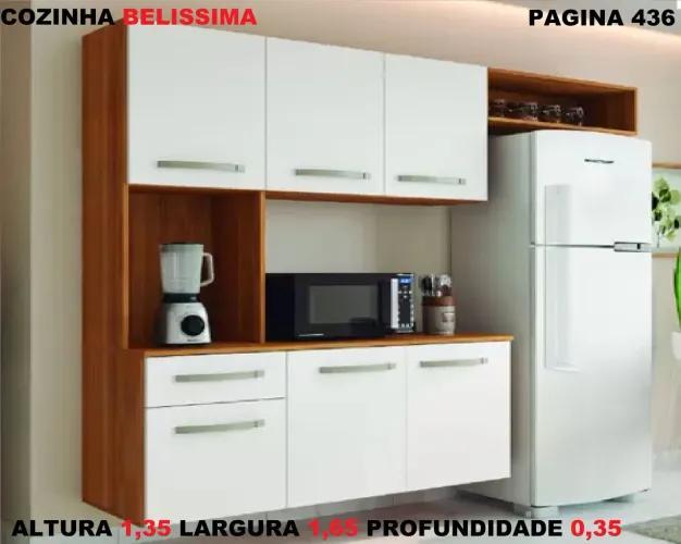 Cozinha belíssima entrega e montagem grátis para toda Maceió 