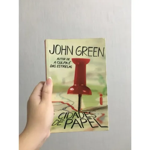 LIVRO CIDADES DE PAPEL - JOHN GREEN