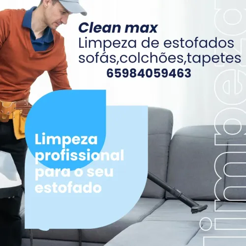 Higienizacao de estofados clean max