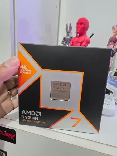 Processador Ryzen 7 9800x3d (lacrado, nota fiscal)