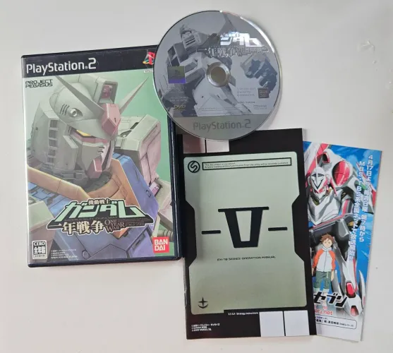 MOBILE SUIT GUNDAM ONE YEAR WAR PS2 ORIGINAL JAPONES
