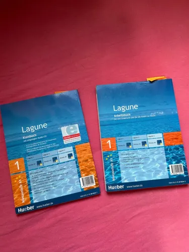 Lagune Kursbuch + Arbeitsbuch A1 - Alemão para Iniciantes (USADO)