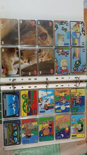 Coleção de cartões telefônicos
