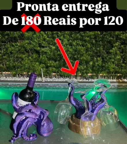 Porta Taças  - Pronta Entrega