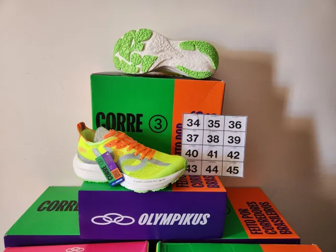 Tênis Olympikus Corre 3 tam 35 em várias cores 