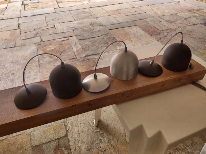 Conjunto de luminárias de design moderno