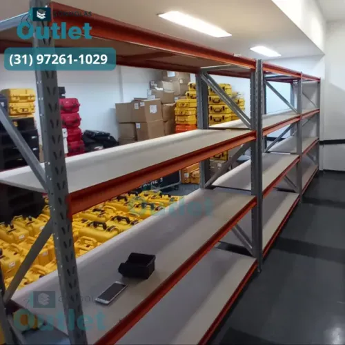 Prateleira porta pallet 500kg