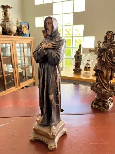 Escultura Religiosa de São Francisco de Assis