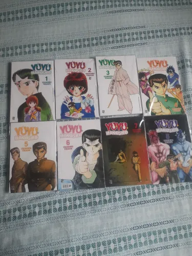 Mangás Yu Yu Hakusho - Edições 01 à 08 (Nova Reimpressão - Papel Offset)