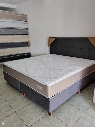 CAMA QUEEN EM OFERTA COM ENTREGA GRÁTIS- PRODUTO NOVO