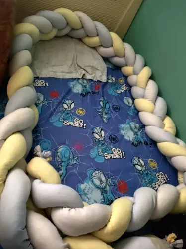 Protetor pra cama ou berço transado 