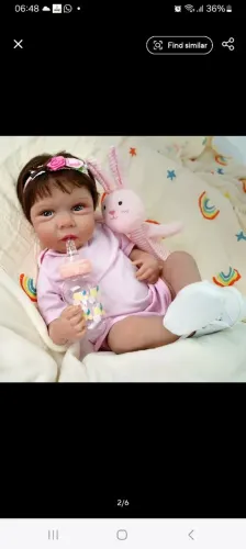 Vendo boneca reborn original com Acessórios e perfeita para as crianças brincarem. 