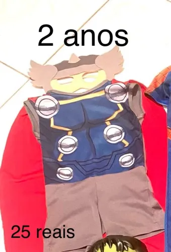 Fantasia Thor 2 anos