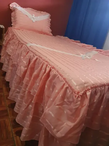 Colcha de Solteiro em Cetim 