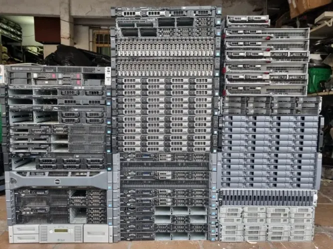 Lote de Servidor Storage Laminas Equipamentos informatica  