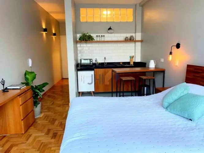 Studio para locação no COPAN , mobiliado - o ícone de São Paulo