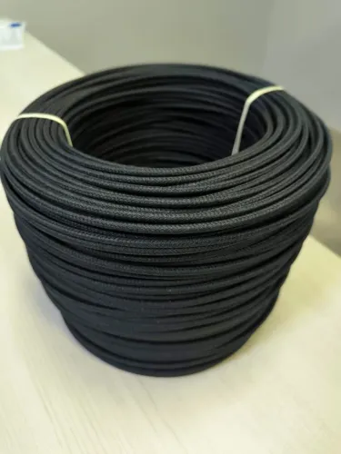 Filete/cordão acabamento rattan/palha Preto