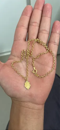 Colar feminino de Ouro18k com 3.78 gramas