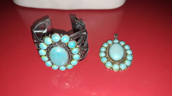 Conjunto boho azul
