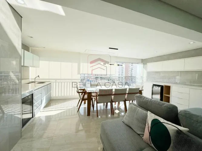 Apartamento a venda mobiliado no Bairro da Mooca com 3 quartos