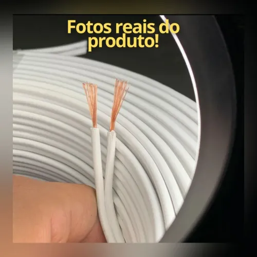Fio Elétrico Flexível 2x2,5 Top Mix (Honestidade e Qualidade é na distribuidora JK )