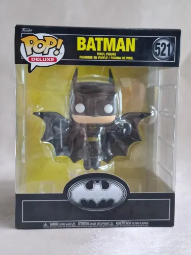 Funko Deluxe Batman 521 Voando Wings Cape 80th Anniversary