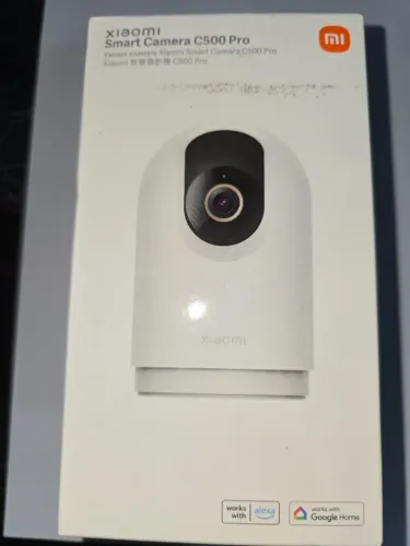 Câmera inteligente Xiaomi C500 Pro 3k, Wi-Fi 2,4 Ghz e 5 Ghz Alexa MJSXJ16CM Lacrado 