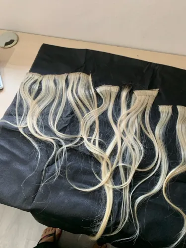 Mega Hair Loiro Claro - Extensão de Cabelo
