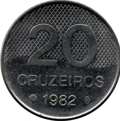 Moeda 20 cruzeiros - 1982