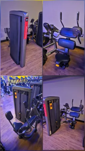 Abdominal Máquina Lifefitness 